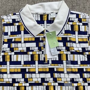 LizGolf Liz Claiborne Women's XL Sleeveless Polo Top Vintage Collared Shirt NWT‎